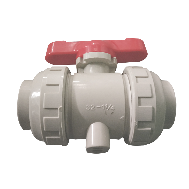 PPH熱熔承插(chā)球閥