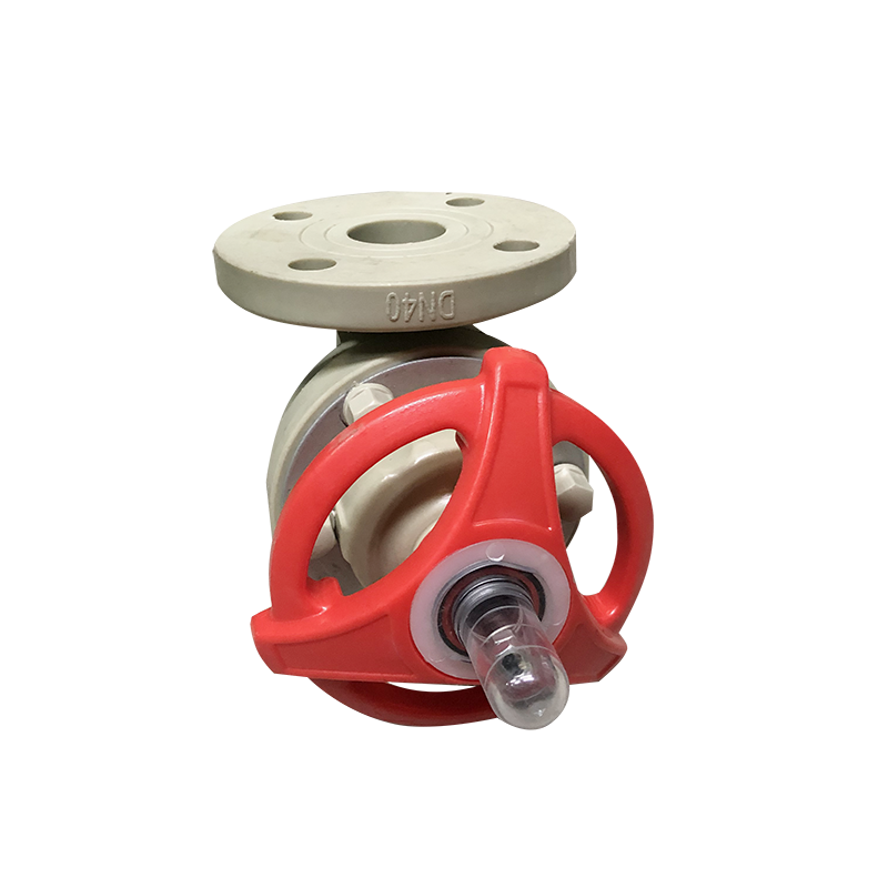 PPH法蘭隔(gé)膜閥