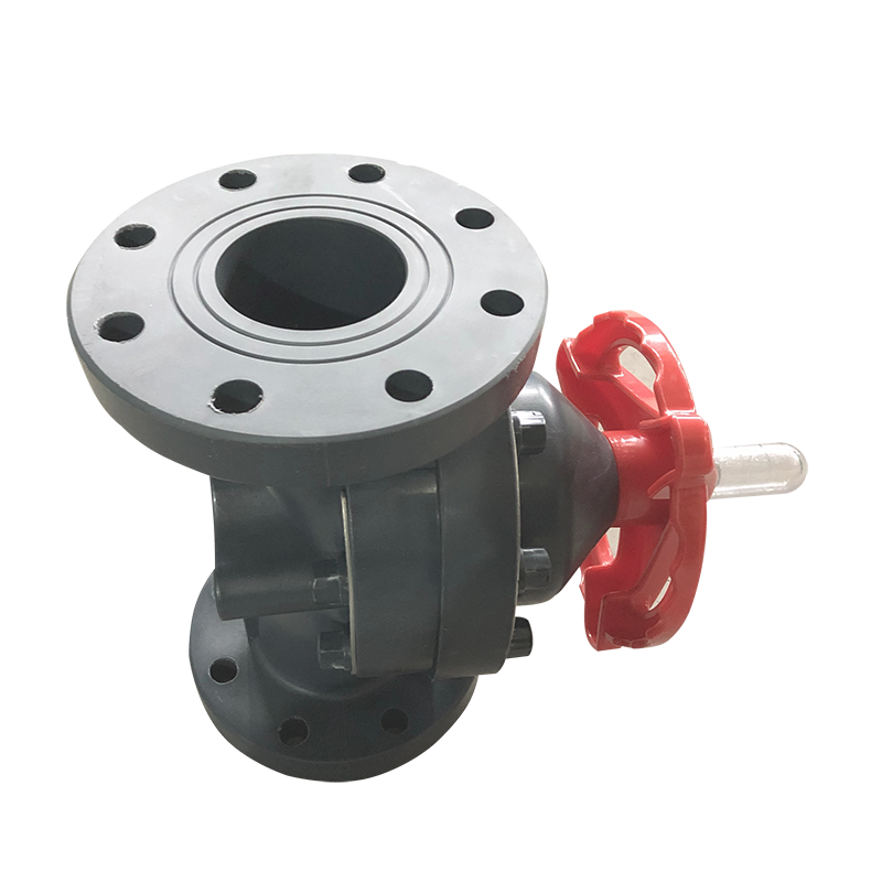 PPH法蘭(lan)隔膜閥(fá)